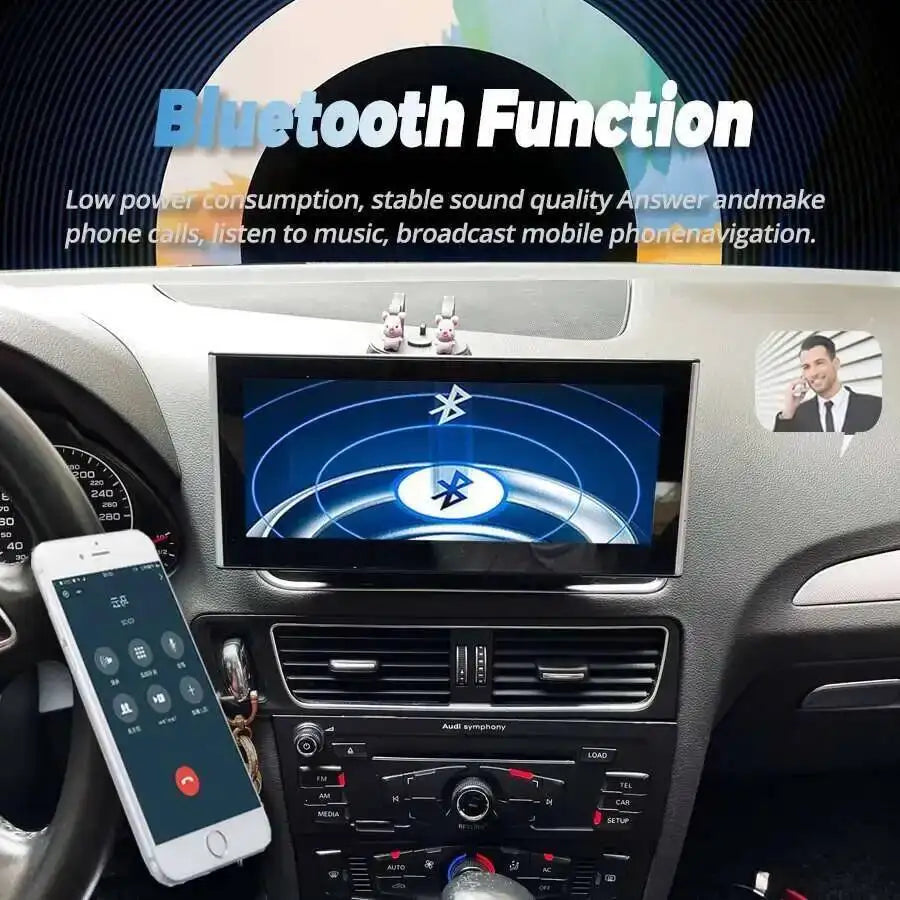 Car Radio Suitable For Audi Q5 2010-2017 Android 15 12.3inch Multimedia Video Player 4G+Wi | AUTOKITSHOP