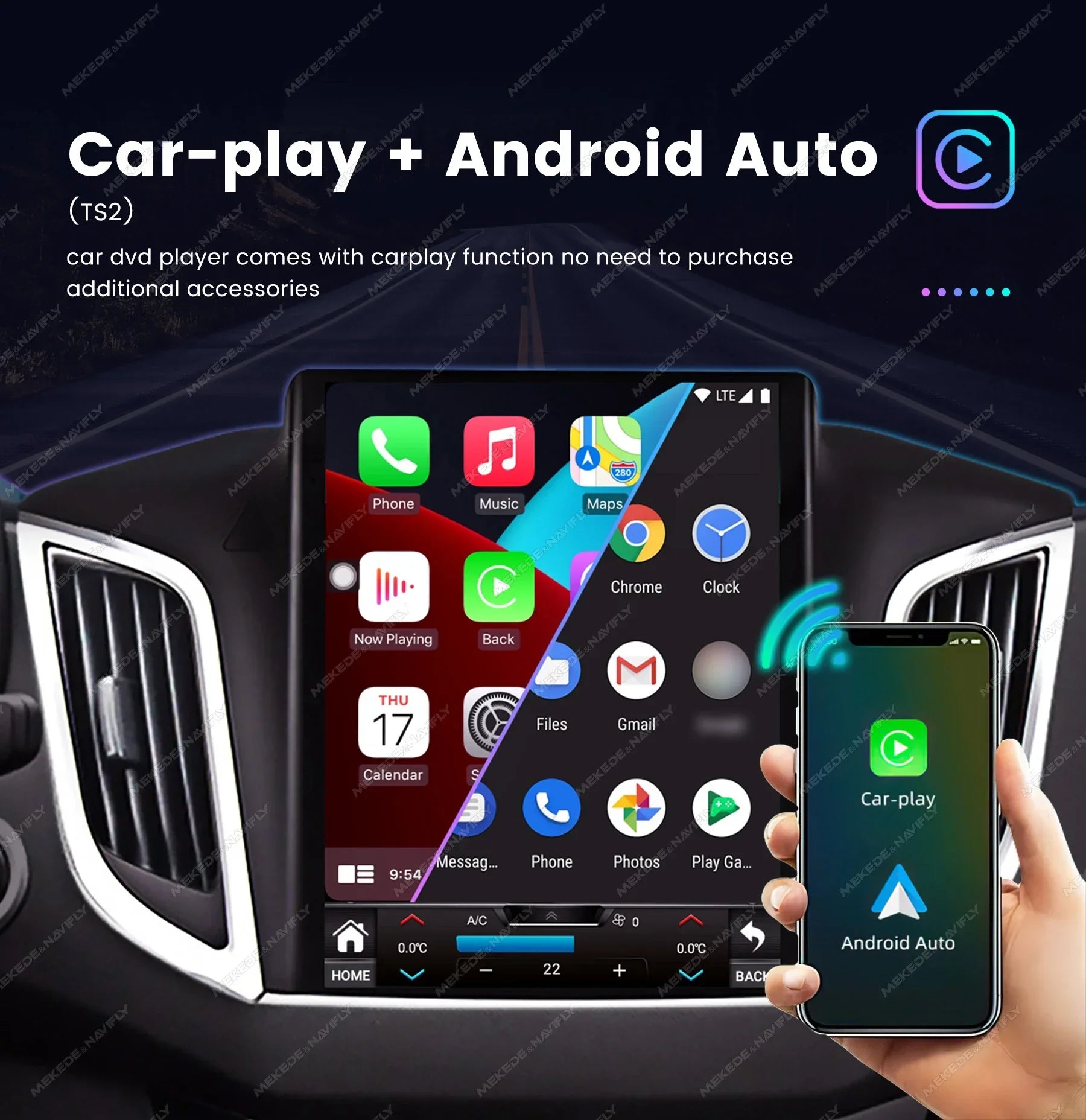 For Chevrolet Cruze 2008-2014 Carplay Car Radio Android Auto Multimedia Video Player Navig | AUTOKITSHOP