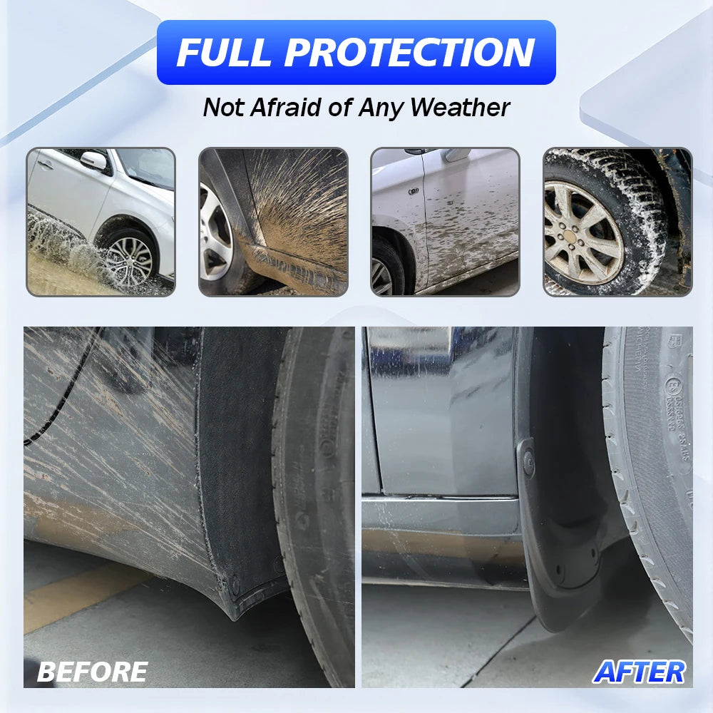 Official Original Mudflaps Soft TPE Material Front Rear Wheel Fenders Splash Guards For Te