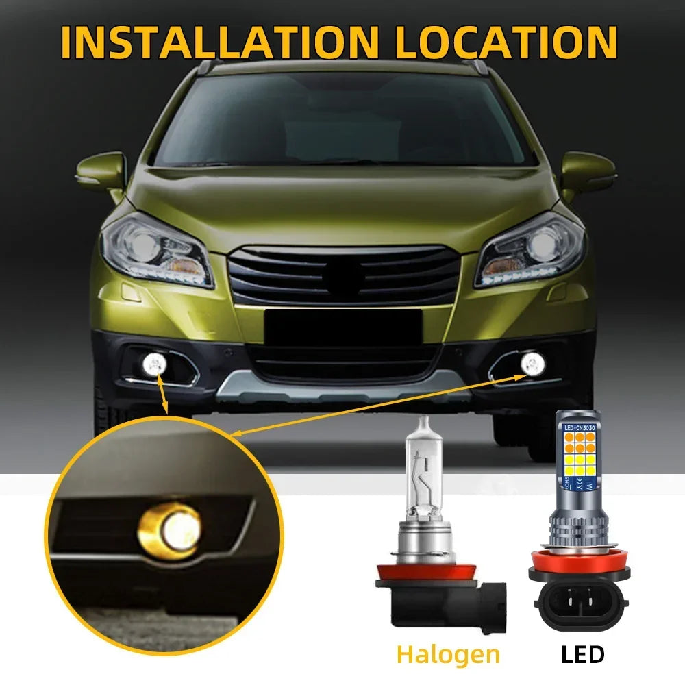 2-Piece LED Interior Light Kit for SUZUKI SX4 - Canbus Error-Free Bulbs | AUTOKITSHOP