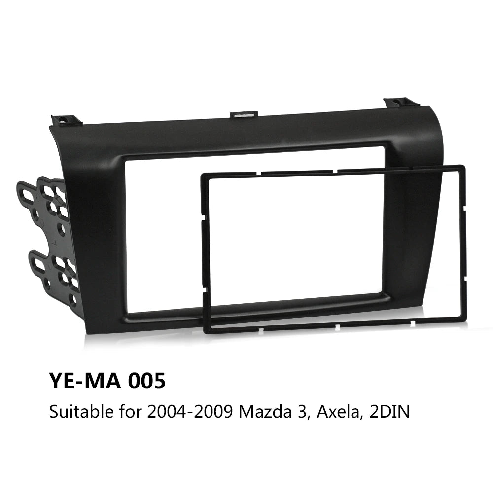 2Din Car Radio fascia for MAZDA 3/Axela 2004-2008 Double Din Fascia Audio Fitting Adaptor  | AUTOKITSHOP