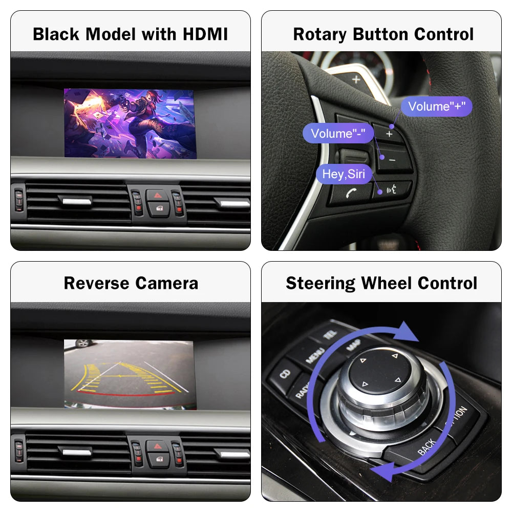 Wireless CarPlay For BMW 5 Series F10 F11 F07 GT 7 Series F01 F02 F03 F04 CIC NBT EVO Andr | AUTOKITSHOP
