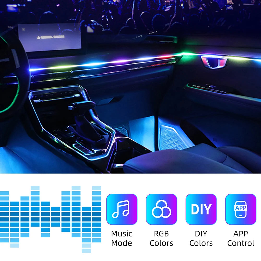 RGB - Ambient Light - Car Interior Lighting | AUTOKITSHOP