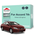 17-Piece LED Interior Light Kit for Honda Accord 7 VII MKVII MK7 7th - Canbus Error-Free Bulbs | AUTOKITSHOP