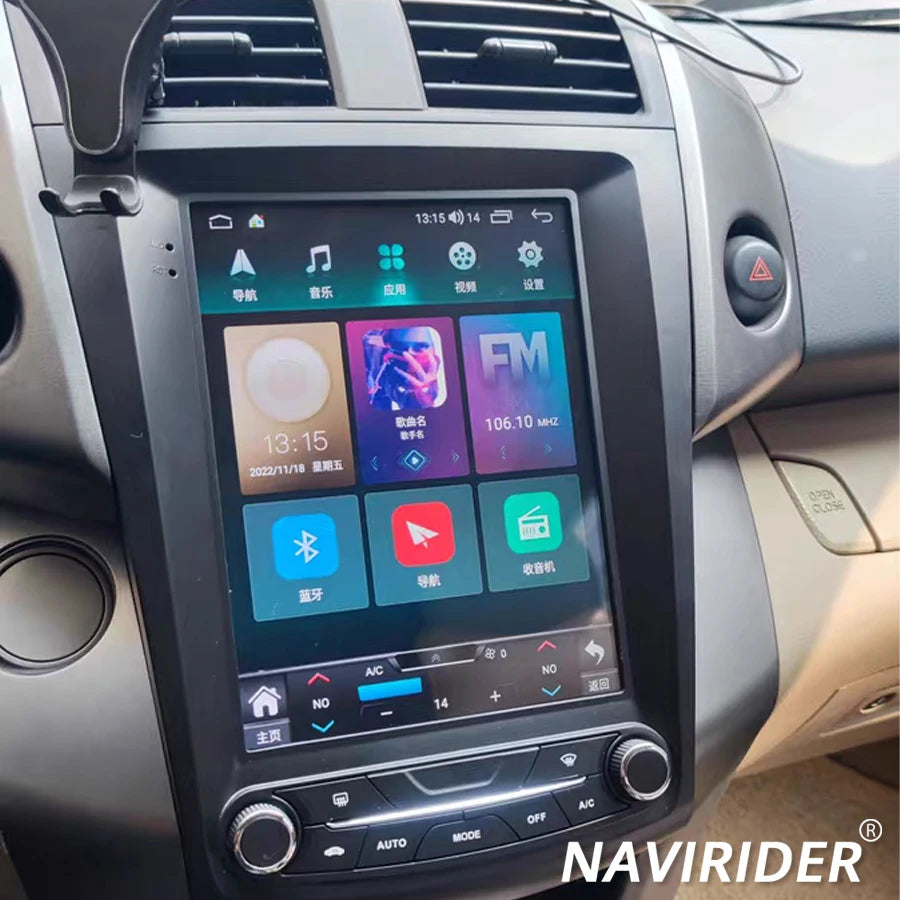 10.4inch Radio Screen Multimedia Video Player For Toyota RAV4 2006 - 2009 Android GPS Auto