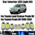 11-Piece LED Interior Light Kit for Toyota 1996-2001 - Canbus Error-Free Interior Bulbs