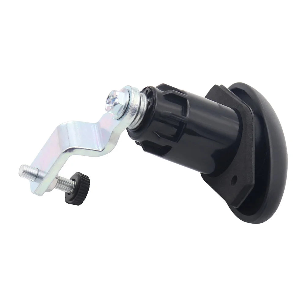 Rotating Handle Lock Door Latch w/ 2 Keys for Camper RV Cabin Panel 10mm-40mm