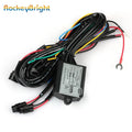 Rockeybright 1-2 LED Daytime Running DRL Fog Light Relay Harness Control On Off Dimmer Car