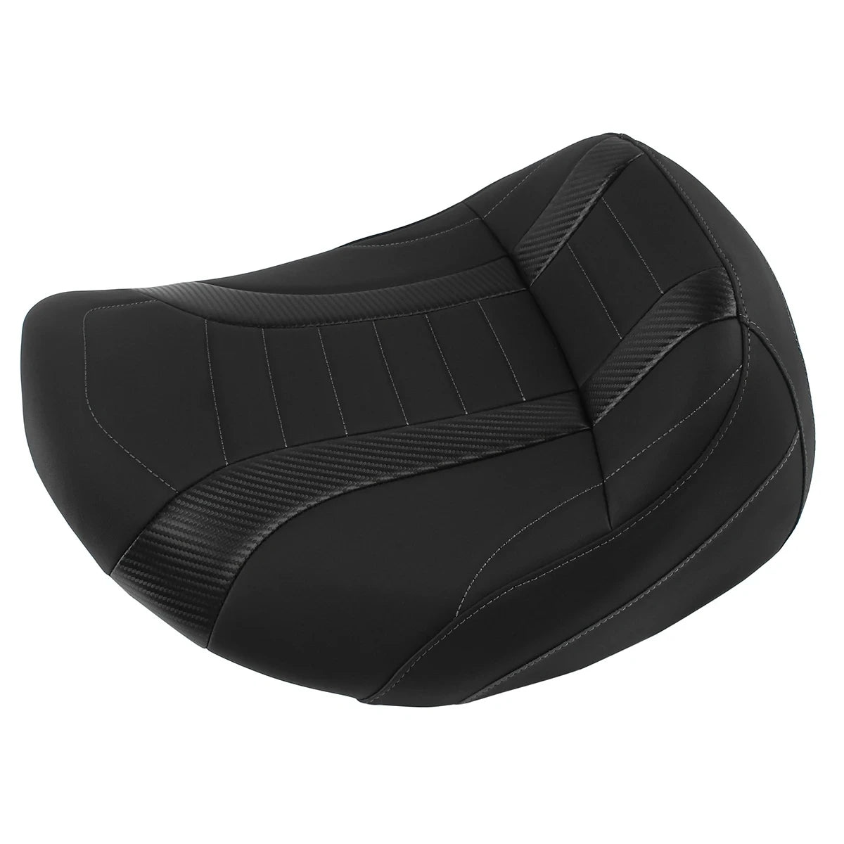PU Leather Motorcycle Two-Up Seat Cushion for Harley Touring Street Glide Road Glide CVO 23-25 D - Automotive LED Light