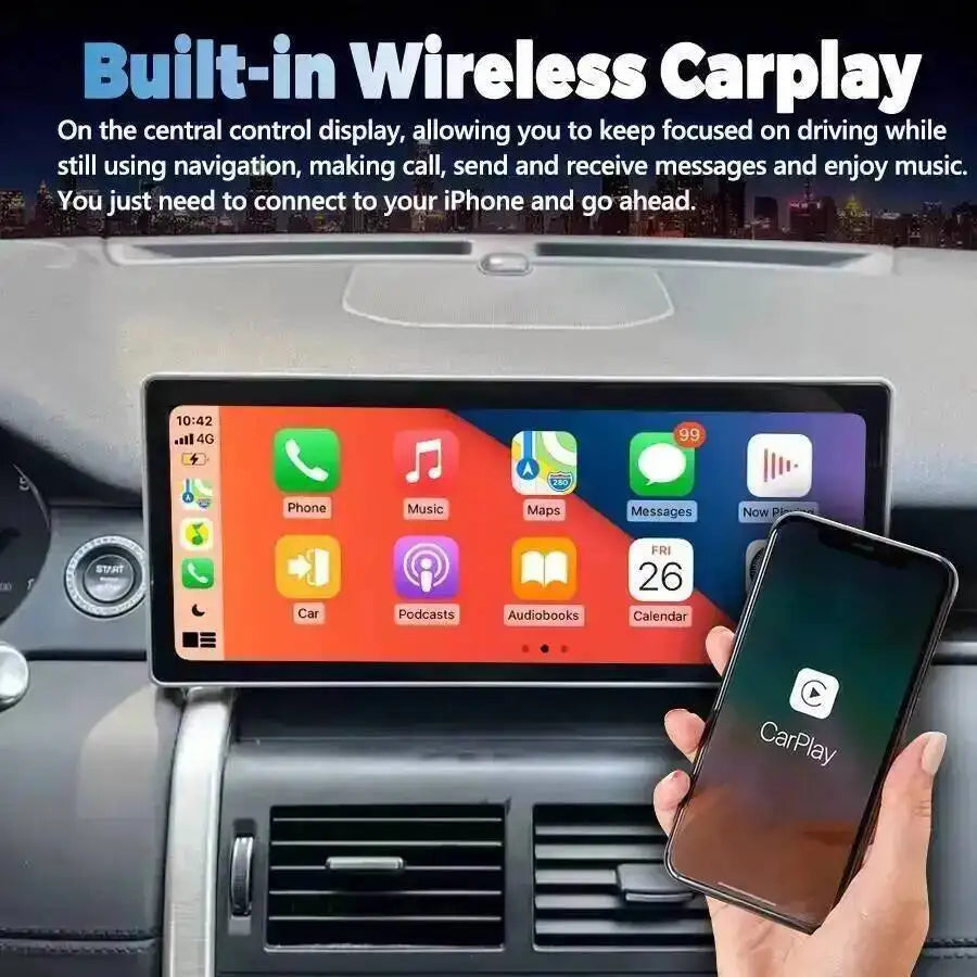 Car Radio For Land Rover Discovery Sport L550 2015-2019 Android GPS Navigation Auto Stereo