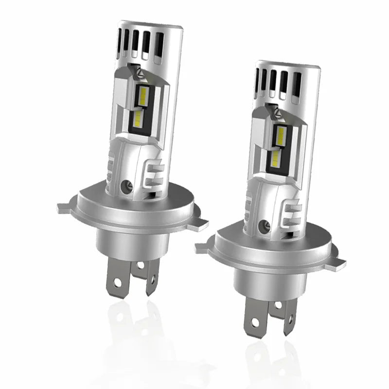 1/2pcs H4 9003 LED Headlight Bulbs Canbus No Error HB2 100W CSP Fan With High & Low Beam 6