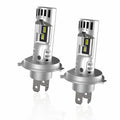 1/2pcs H4 9003 LED Headlight Bulbs Canbus No Error HB2 100W CSP Fan With High & Low Beam 6