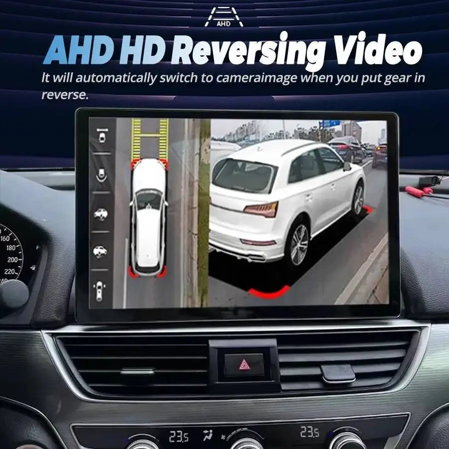 13.3'' Android 2K Screen For Honda Accord 2018 2019 2020 Stereo GPS Car Multimedia Video P