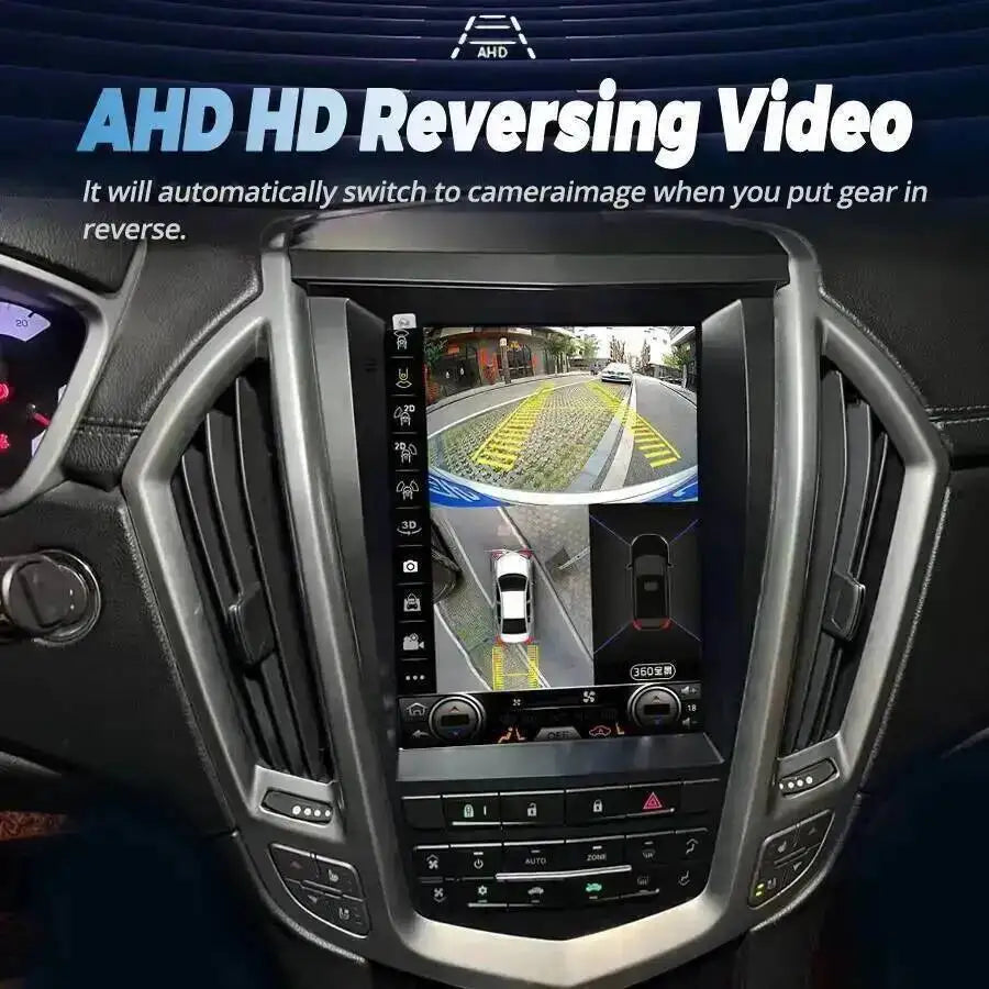 10.4" Android Auto Car Radio Navigation For Cadillac SRX 2009-2012 Stereo Carplay Multimed