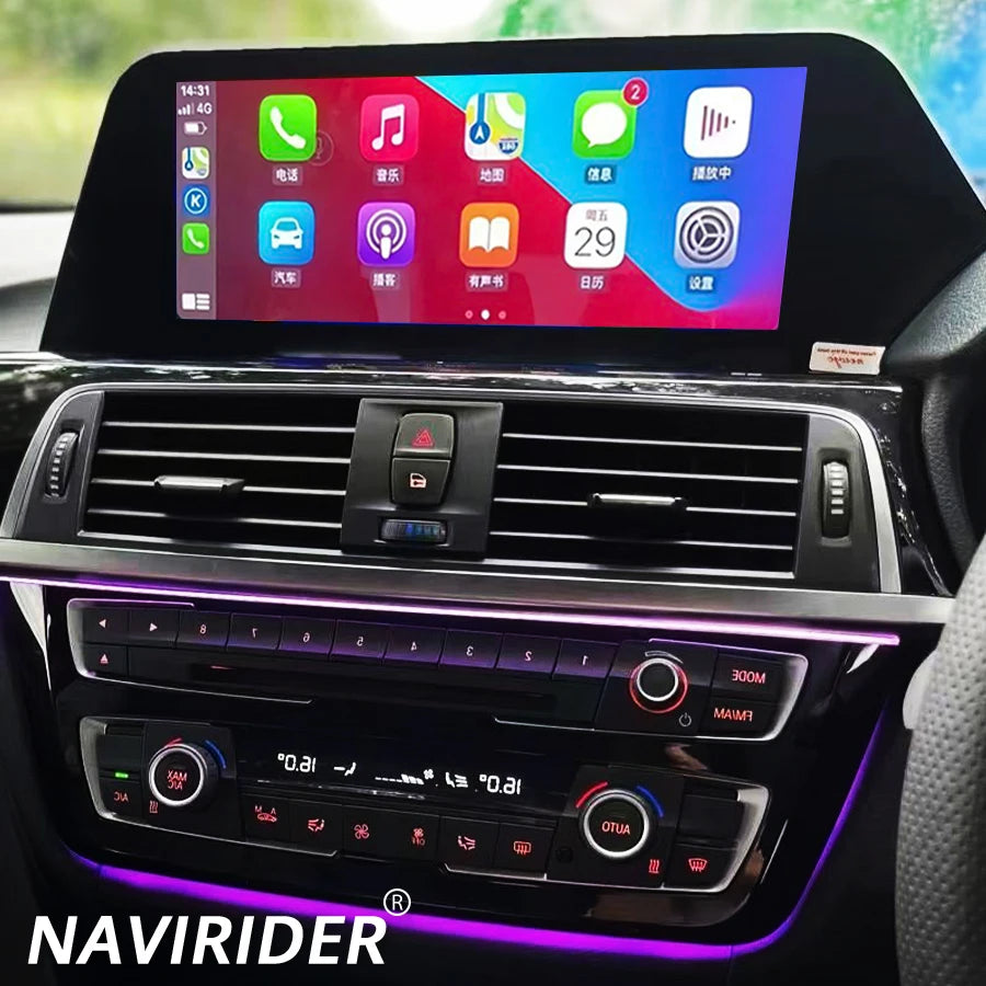 RHD Android 15 Car Multimedia Video Player Navi For BMW Series 3 4 F30 F31 F32 F33 F34 F36