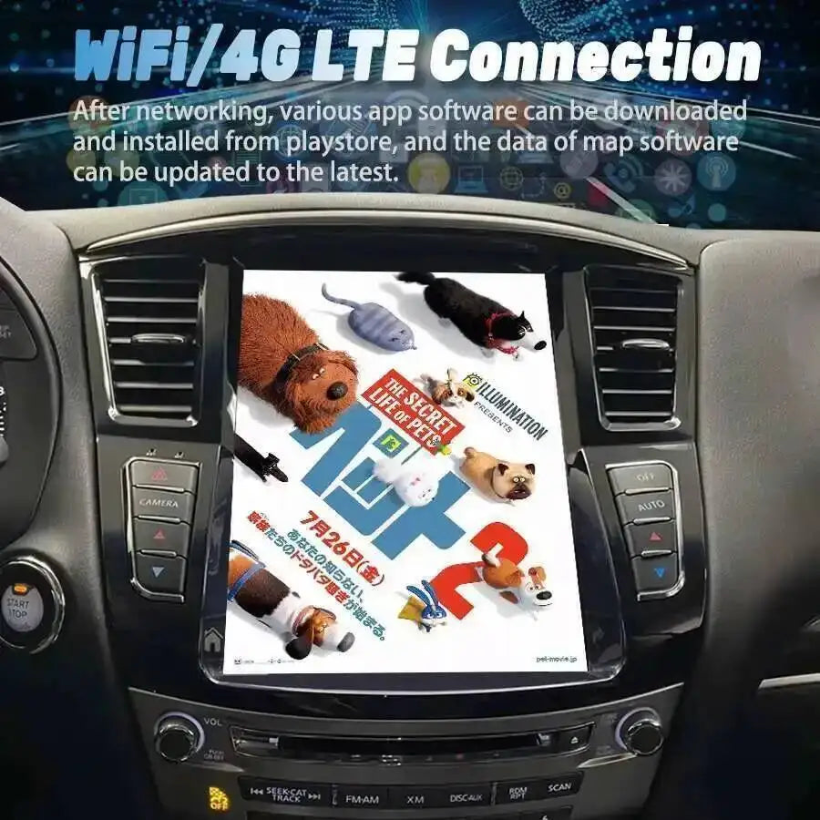 S 12.1" Touch Screen Car Radio For Infiniti QX60 JX35 2011-2019 Android 15 Navi Multimedia | AUTOKITSHOP
