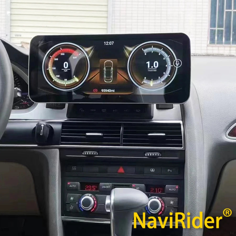 12.3" Car Radio Carplay For Audi A6 S6 Rs6 2005-2011 Android Screen Auto Stereo Multimedia
