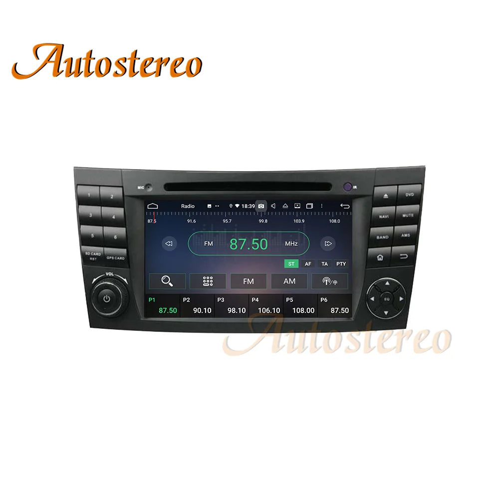 For Benz E-Class W211 CLS W219 Android 13 Car Radio Tape Recorder GPS Navigation Car DVD P