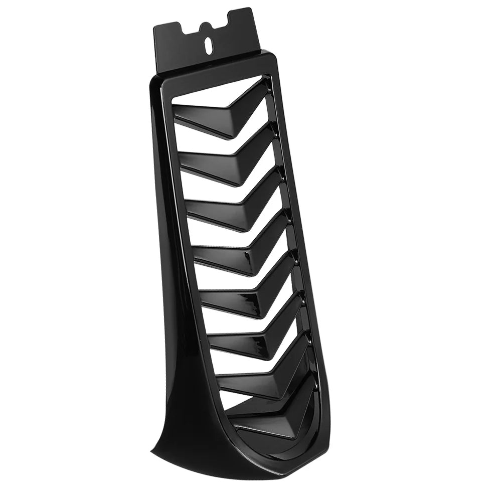 Motorcycle Gloss Black Front Chin Spoiler Lower Radiator Cover For Harley Softail Street Bob Bre - Automotive LED Light