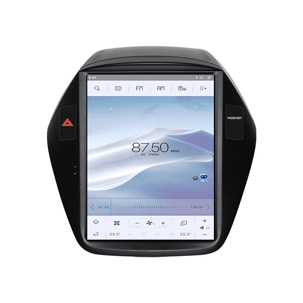 Qualcomm 665 Auto Stereo Android 13 Car Radio Screen For Hyundai ix35 2009-2016 GPS Naviga