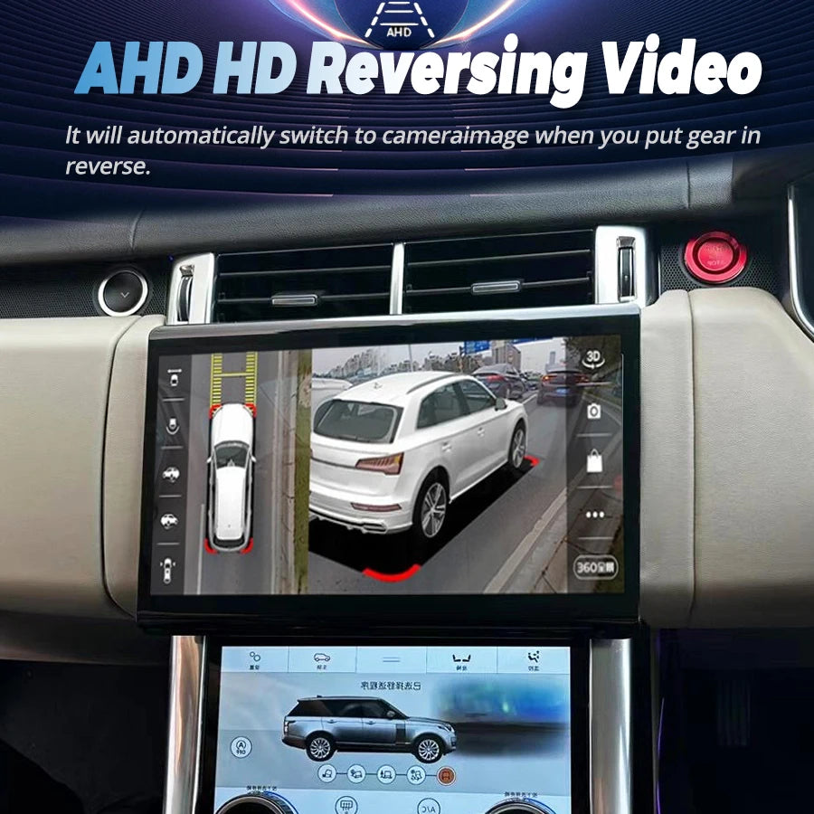 12.8'' Qled Screen For Land Rover Range Rover Vogue Sport RHD Android 13 Car GPS Multimedi | AUTOKITSHOP