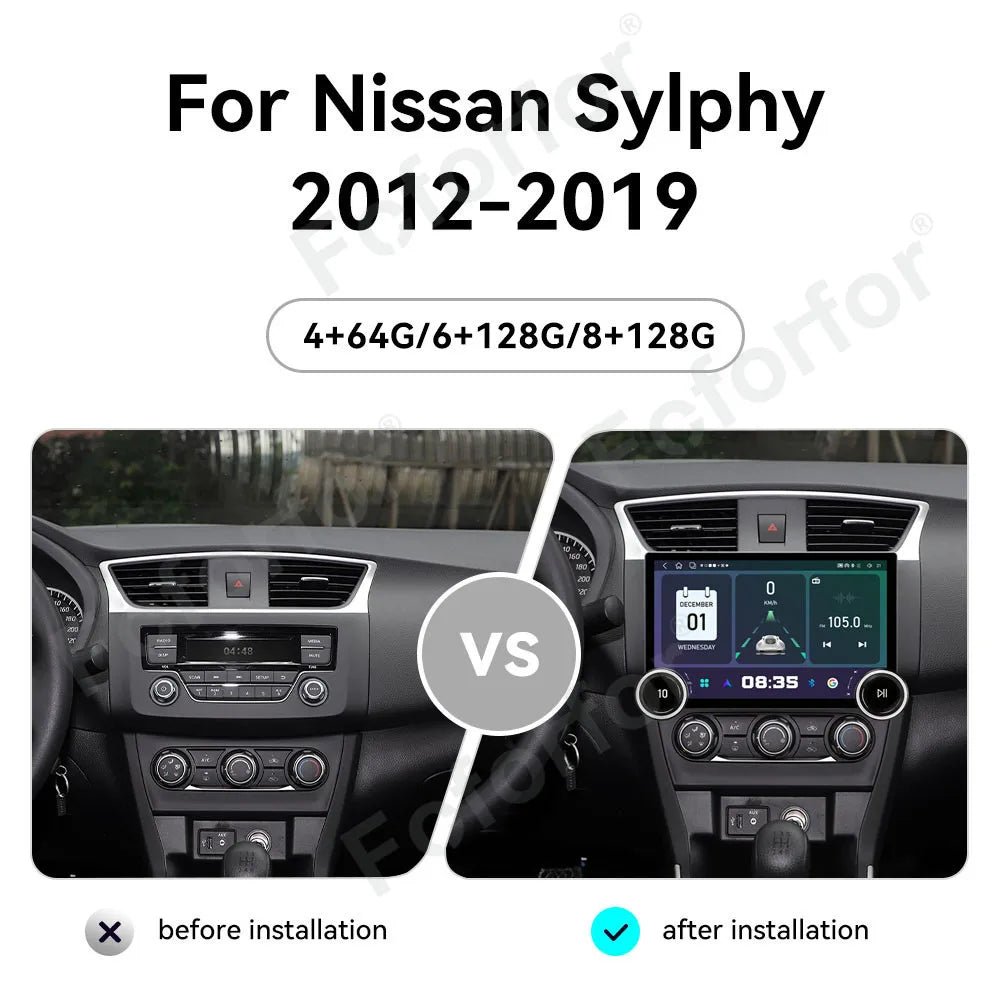 Ultimate Luxury Vision Pro 11.5 Inch Android 15 HD Touch Wireless CarPlay GPS Car Media He