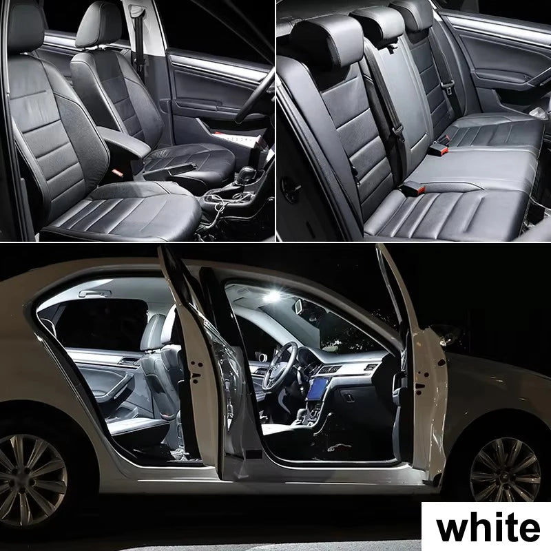 LED Interior Light Kit for Nissan Primera P10 P11 P12 W10 WP11 WP12 Sedan Hatchback Wagon 1990-2007 - Canbus Dome Map...
