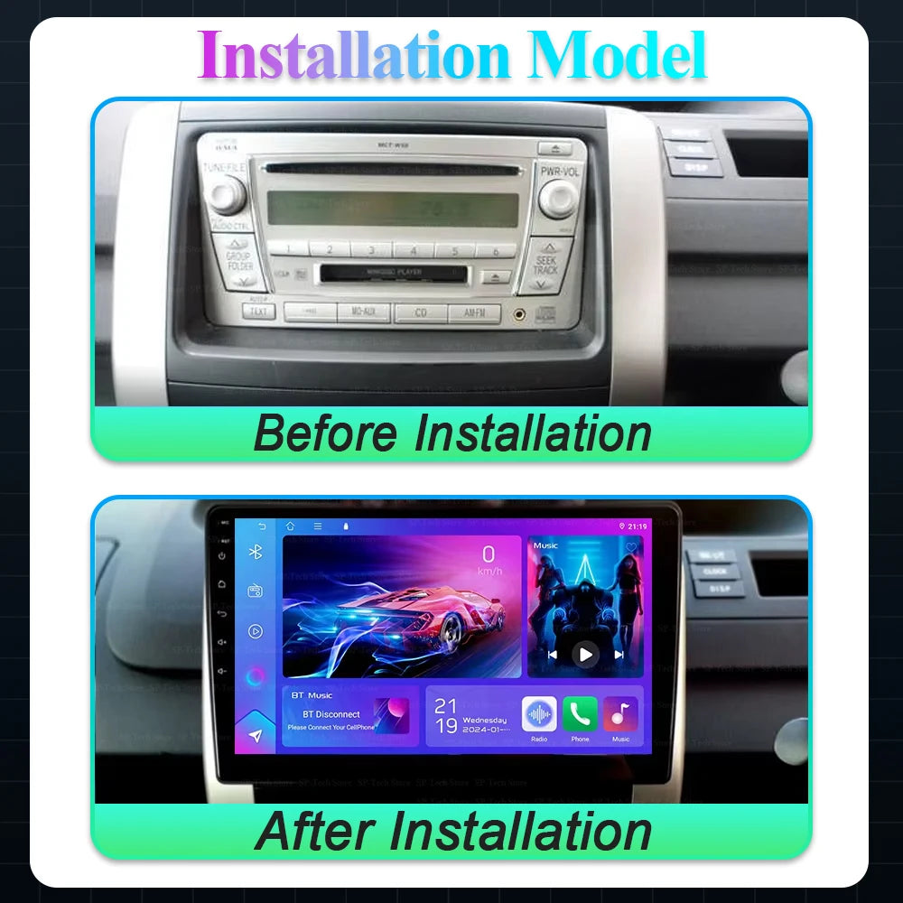 Android 16 For Toyota Noah Voxy 2007 2010 2011 2012 2013 Carplay Car Radio Multimedia Syst | AUTOKITSHOP