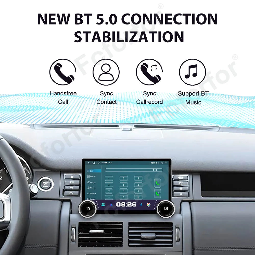 Sleek Design 11.5 Inch Android 15 Full HD Ultra Large Touch Screen GPS Car Stereo For Land