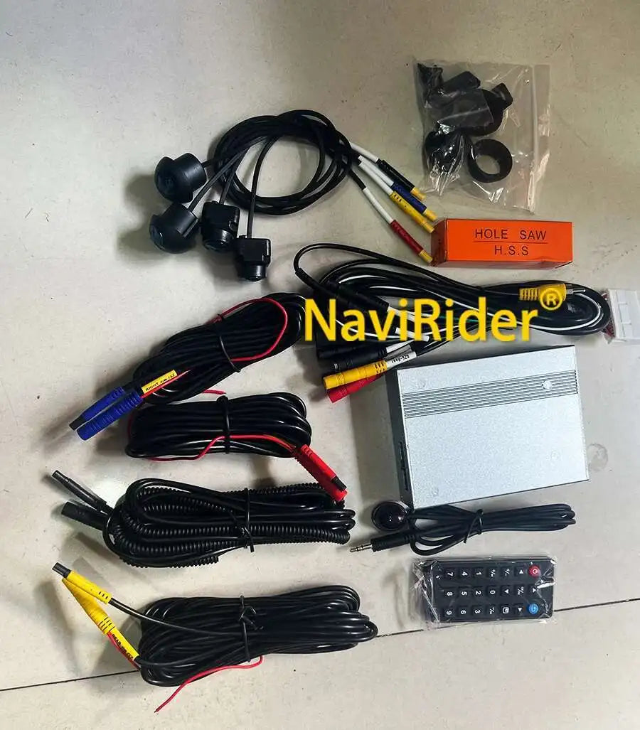Navirider 5D 360 Degree Parking System Car Dvr Camera Auto HD 1080P Driving Recorder Panor