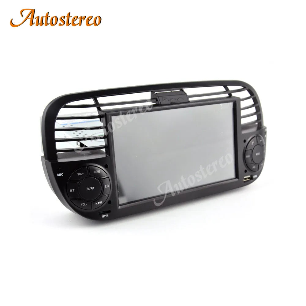 Auto Stereo For FIAT 500 2007-2014 Android 13 Car Car GPS Navigation HeadUnit Multimedia P