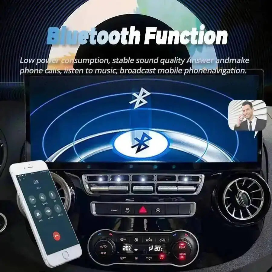 17'' Android 15 Qled Screen For Mercedes Benz Vito 116 W447 2016-2024 GPS Navi DSP Navirid | AUTOKITSHOP
