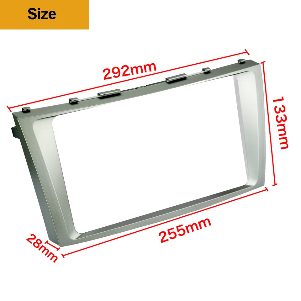9 Inch Car Video Fascia for Toyota Camry Solara 2006-2009 Panel Player Audio Frame Dashboa
