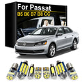 LED Interior Light Kit for VW Volkswagen Passat B5 B6 B7 B8 CC Sedan Variant 1998-2020 - Canbus Dome Map Door Trunk B...