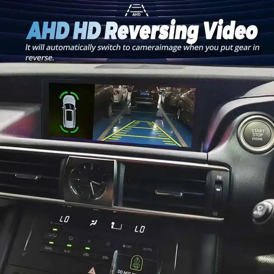 For Lexus IS RC 200 250 200t 300h 2013-2019 RHD Android 14 Navi Bluetooth Car Multimedia P