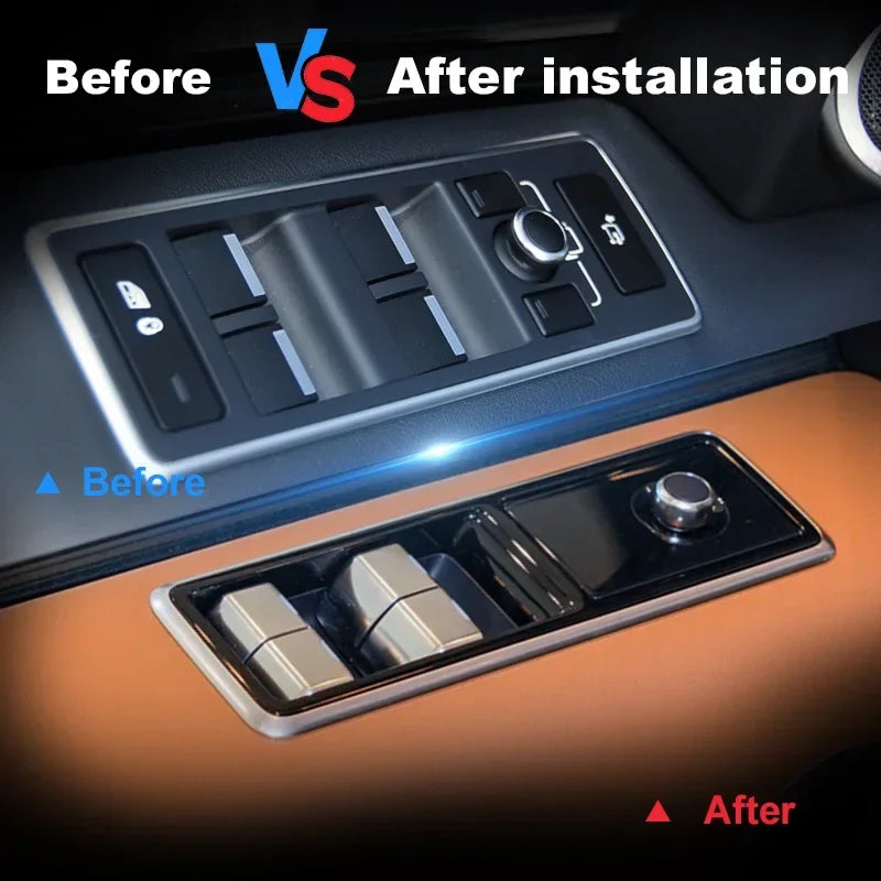 Electric Window Switch Lifting Control Liquid Crystal Button For Land Rover Range Rover Vo