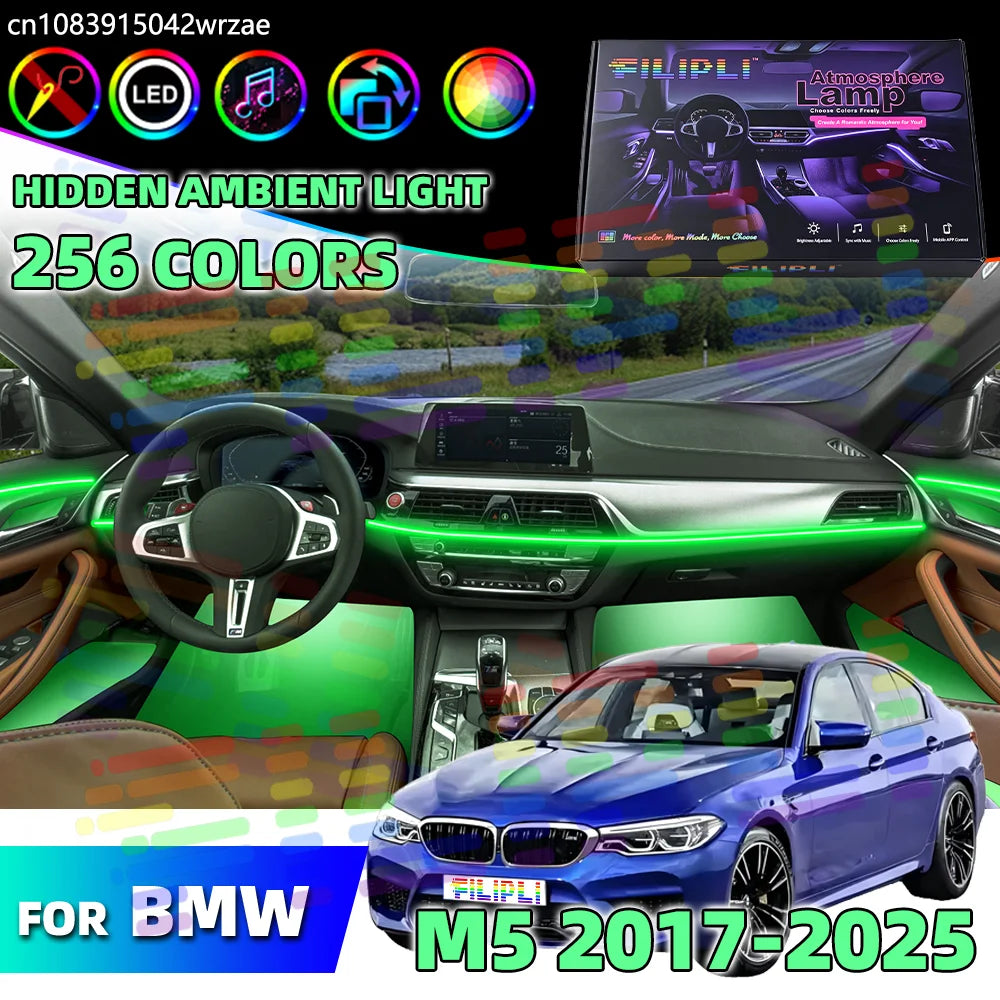 64RGB - Atmosphere Lamp - for BMW G90 F90 G99 - Car Interior Lighting | AUTOKITSHOP