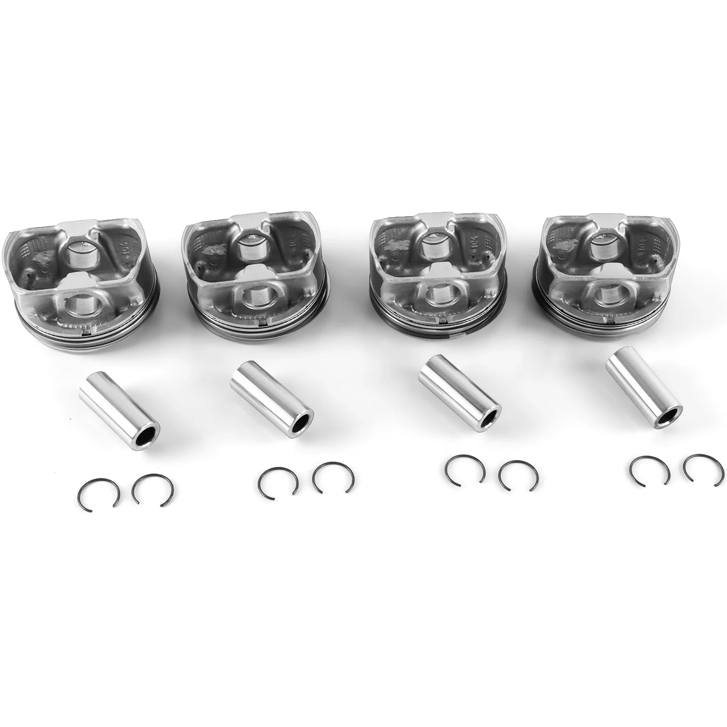 1Set Engine Piston Set 23040-2G500 Fits For 2011-13 Hyundai Sonata Kia Sorento Optima 2.4L