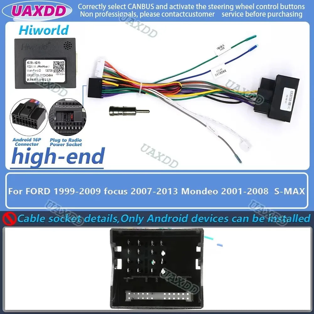 FOR FORD Transit decoder canbus box F150 F250 Territory Mondeo FIGO KA RANGER FUSION Fiest