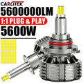 5600W 3D 360 H7 LED Car Headlight Bulb Canbus H1 H8 H9 H11 Fog Lights 5600000LM 9006 9005