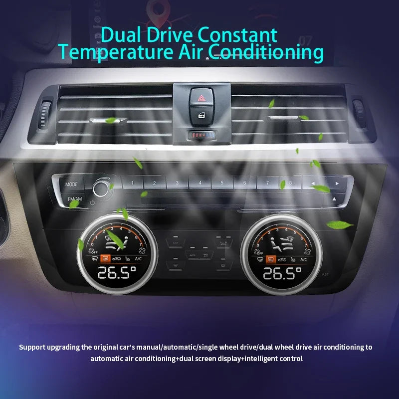Car AC Panel for BMW 3 Series F30 F31 F34 F35 2013-2019 Air Conditioning Control Touch LCD