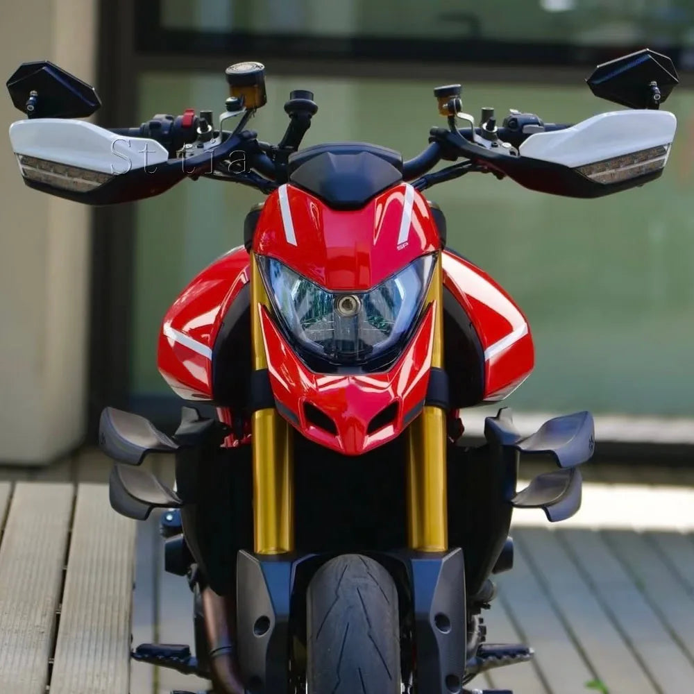 For Ducati Hypermotard 950 SP RVE 2019-2025 HYPERMOTARD 950 New Motorcycle Handlebar Rearview Mi - Automotive LED Light