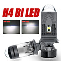 H4 LED Projector Mini Lens Car Bi LED Headlight Bulb Hi/Lo Beam CANBUS Turbo Auto Bulb H4