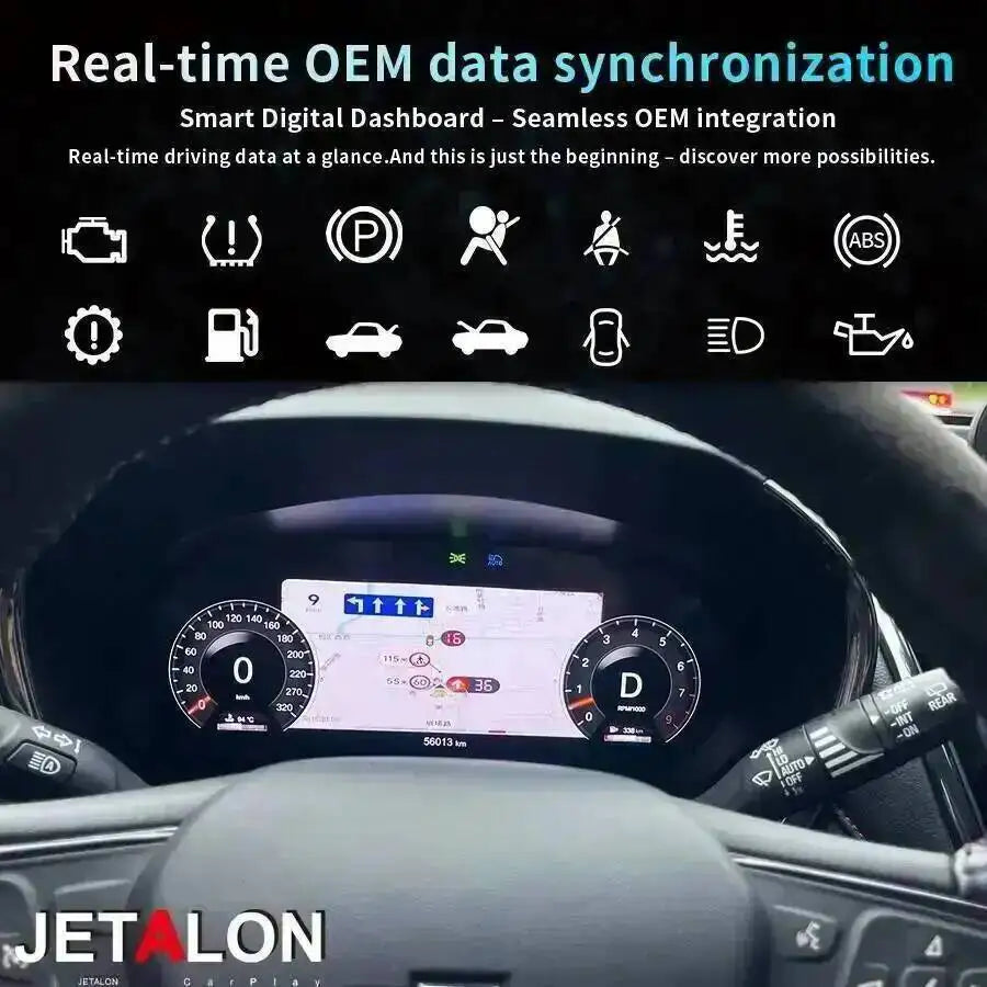 For Chevrolet Equinox 2017-2023 12.3 Inch Virtual Cockpit HD Digital Instrument Cluster LC | AUTOKITSHOP