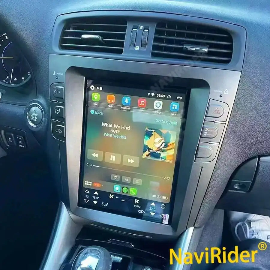 Car Radio Touch Screen Android 15 For Lexus IS250 IS300 IS200 IS220 IS350 2005-2012 2 Din