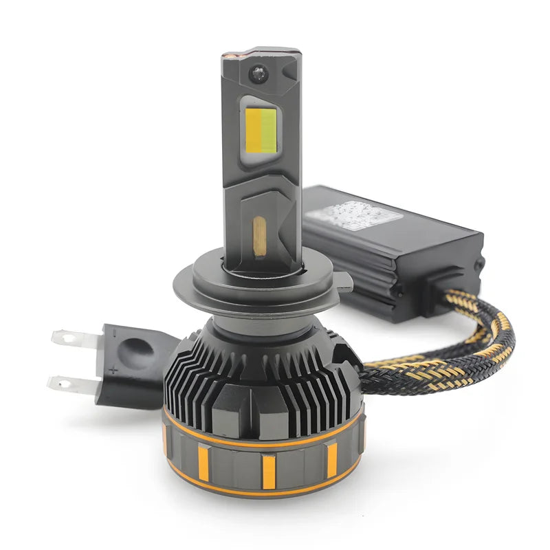 200W 27000LM K29 APP Control Tri Color Yellow White 3000k 4300k 6000k Flash H7 LED Headlig