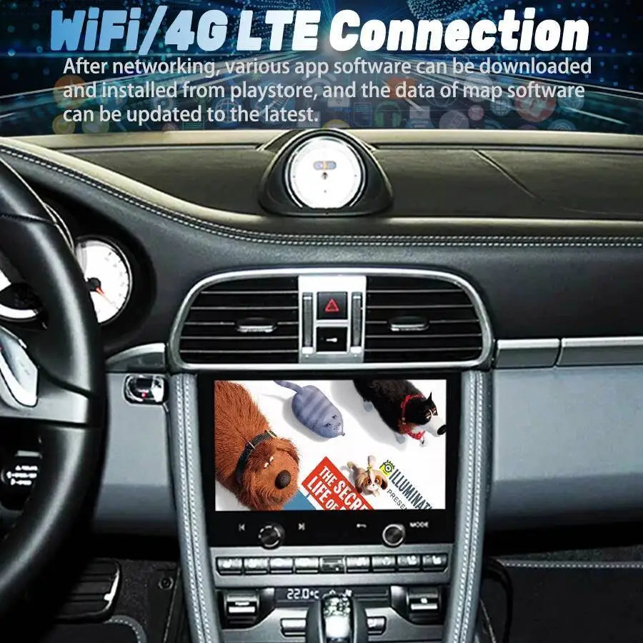 Car Multimedia Video Player Head Unit DSP For Porsche Carman 2005-2012 Android 15 GPS DSP