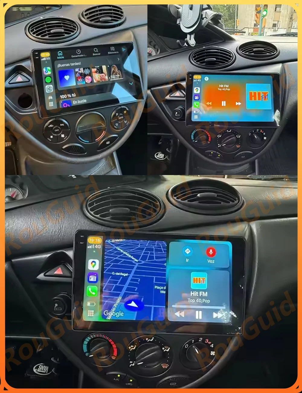 Android 16 Carplay Car Radio For Ford Fiesta Focus MK1 1995 1996 1997 1998 1999 2000 2001  | AUTOKITSHOP