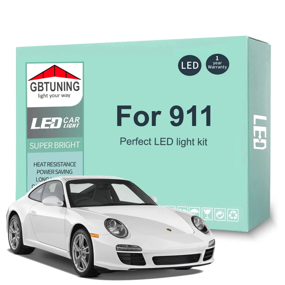 LED Interior Light Kit for Porsche 911 964 993 996 997 991 Targa Speedster Carrera Turbo 4 S 4S GTS RS GT3 1989-2016 ...