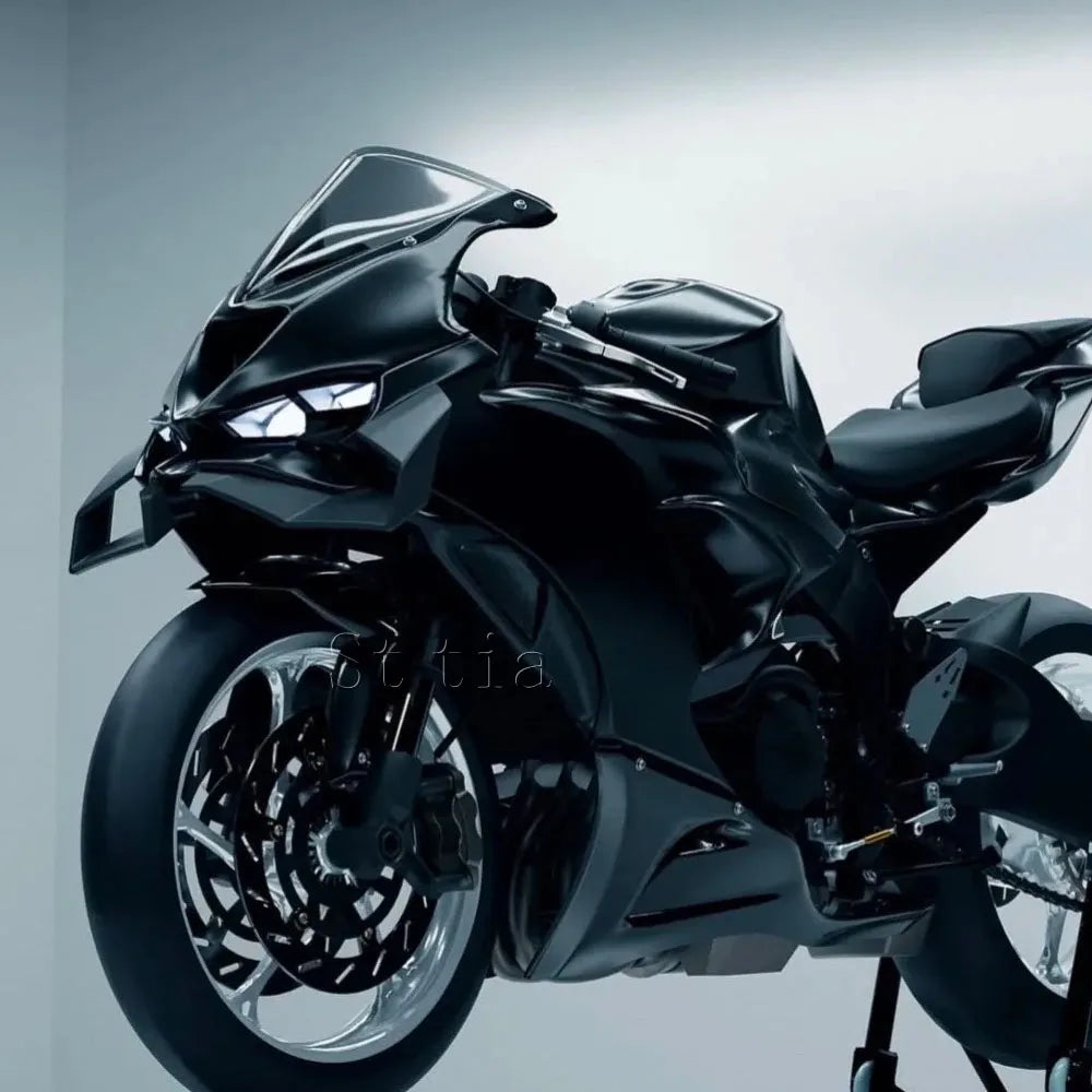 For Kawasaki NINJA ZX6R ZX 6R ZX-6R 2024 2025 2026 Motorcycle Side Winglet Front Spoiler Wing Fa - Automotive LED Light